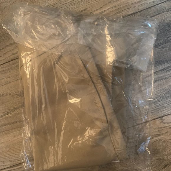 NWT LANDS' END GIRLS PLAIN FRONT BLEND CHINO SHORTS KHAKI 5, 13, 14S (SLIM) - Picture 9 of 15